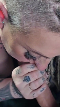 Slutty MILF Loves Sucking on Young Men's Dicksn- POV