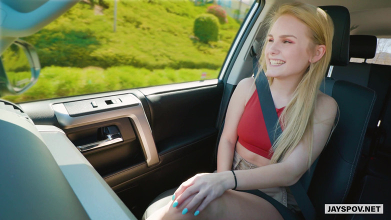 JAYS POV: Tiny Blonde Teen 18 Years Old First Time Porn Video