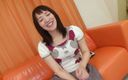 Japan Lust: Apertada japonesa adolescente buceta pingando com gozada interna