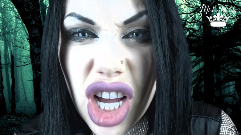 Goddess Misha Goldy: The Princess of darkness will eat you piece by piece
