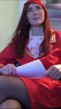 Air Hostess Kattie Gold Take Hot BBC Fucking
