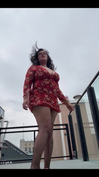 Some Rooftop Posing in Lincoln, Nebraskai