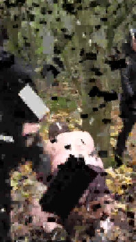 German Proll Doms Kick Old Slave Outdoor