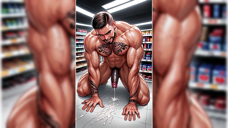 Erotic Man: Ai mix uriaș de pulă erectă