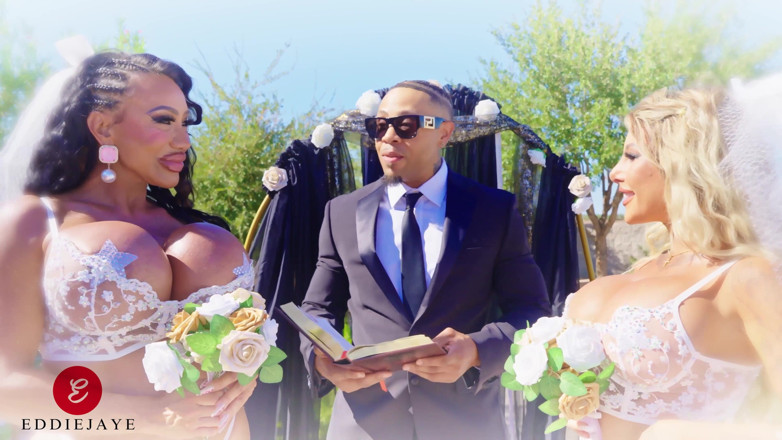 Eddie Jaye: Ava and Kitana's Wedding Threesome
