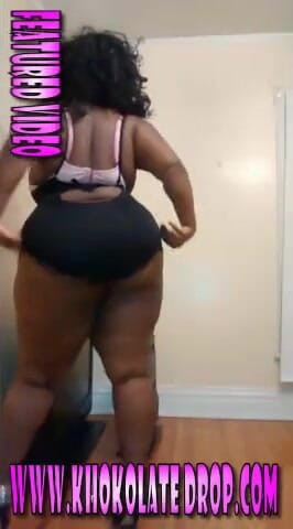 Big black clapping booties: Jack iväg till min häpnadsväckande BBW röv klappar, avsnitt 1