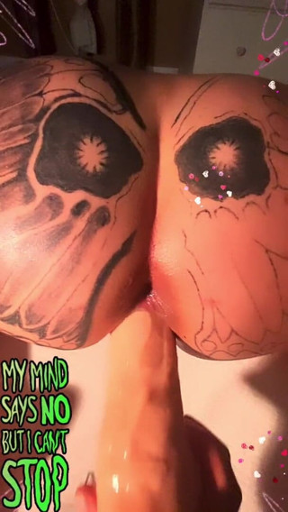 MzKiTTy91: Stuffed with 12 inches of hard dick
