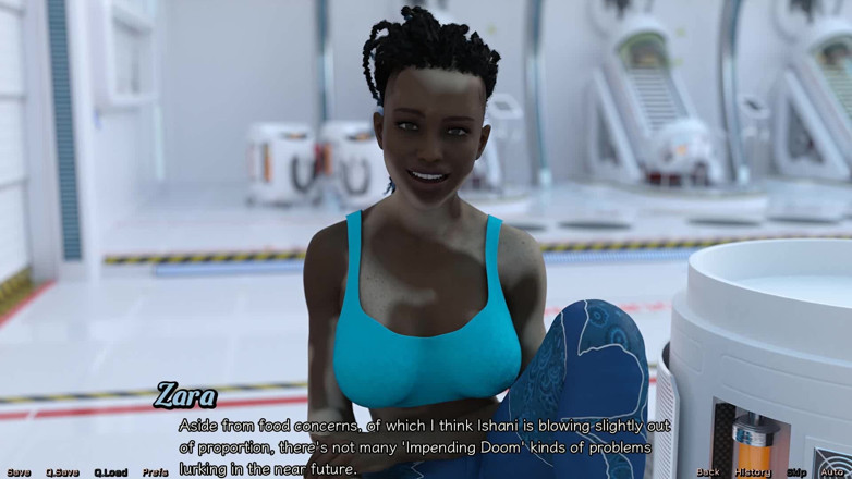Dirty GamesXxX: Gestrandet im All: mit dieser mieze sprechen. Ep.8