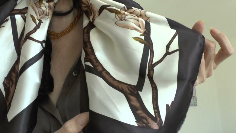Lady Victoria Valente: Afternoon Headscarf Try-on, Part 1 - Lady Victoria Valente