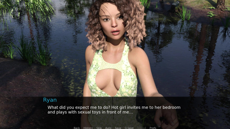 3D Cartoon Porn: Lancaster boarding house 7 - Райан трахає свою сусідку по кімнаті Анну в спальні з привидами
