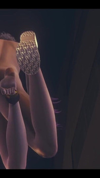Lol Hentai 3d - Akali dikongkek lututnya dan duduk di tepi jalan - lucah anime manga Asia Jepun