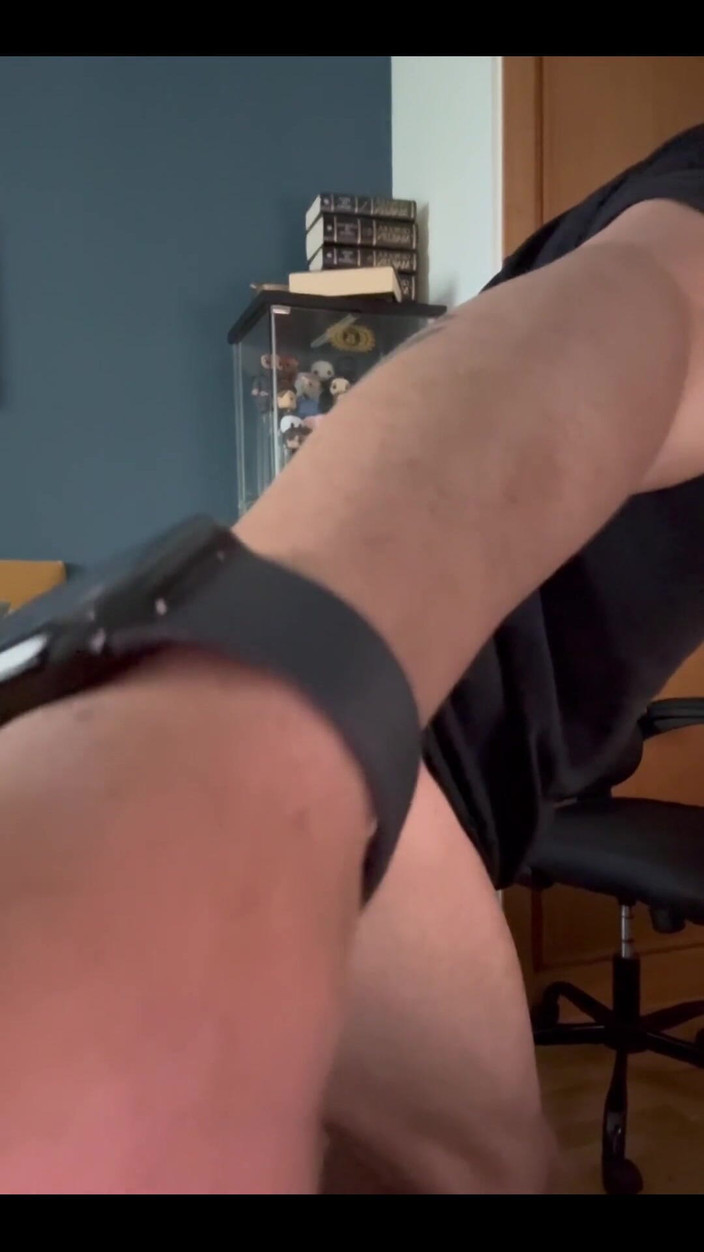 Tony Sands: Fodendo minha bunda com uma máquina de foder