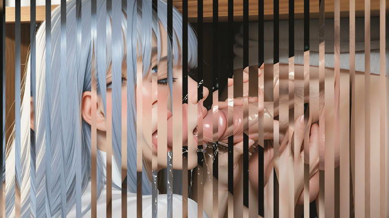 LustRender: Under-table Mutual Stroke and Squirt
