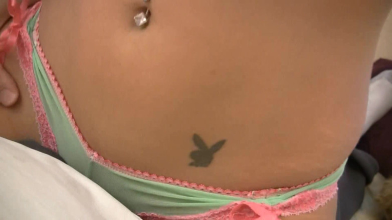 Injoy X: Huge tits Latina teen grinding on stepdad's cock
