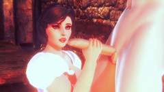 Wraith ward: Belle Gives a Handjob and a Blowjob | Beauty and the...
