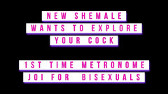 Shemale Domination: AUDIO ONLY - Shemale muda 18 tahun meneroka seksualiti dengan awak Joi...