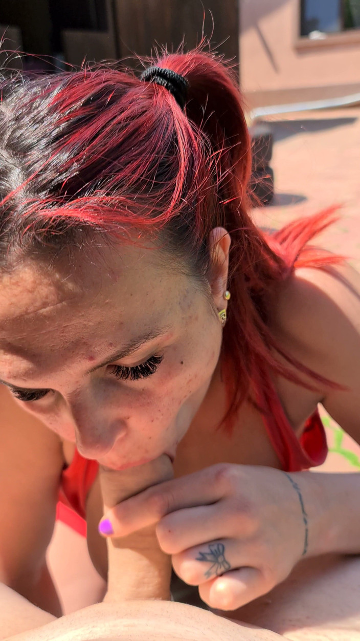 444bigboy: Step-daddys Girl Suck It Outdoor