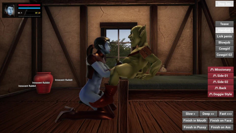 LewdArcade: Permainan seks bareng orcks sinful empire [18+]