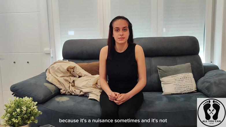 All You Can Fetish: Leyla Kixx Model nou amator de 18 ani Interviu sex casting