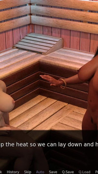 Project Myriam Update #34 - Sauna with Nubia