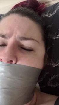 Lacey - Self Gag Fun and Orgasms After Gym Part 2