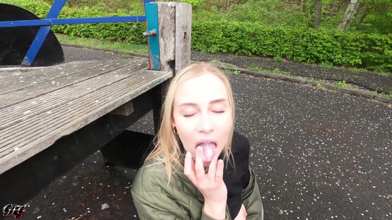 German Fuck Girls: Teen Slut Sirenasweet Fucks in the Parking Lot!