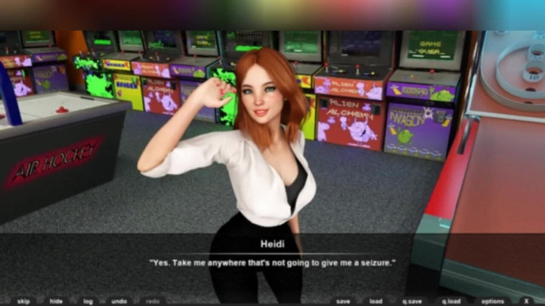 3DXXXTEEN2 Cartoon: Heidi ile komik şeyler yapıyor. 3 boyutlu porno çizgi film seks