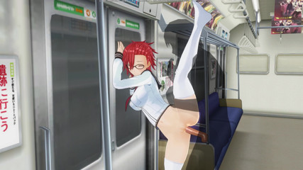 H3DC: Une étudiante hentai en 3D se fait baiser contre le mur dans...