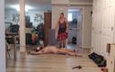 MissJ J- La chose: Ballbusting Trampling a L Aveuglette