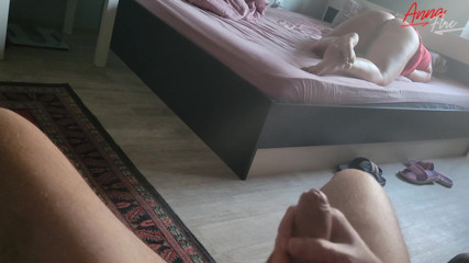 Anna Fire: I caught my stepmother masturbating and imperceptibly jerked off on...