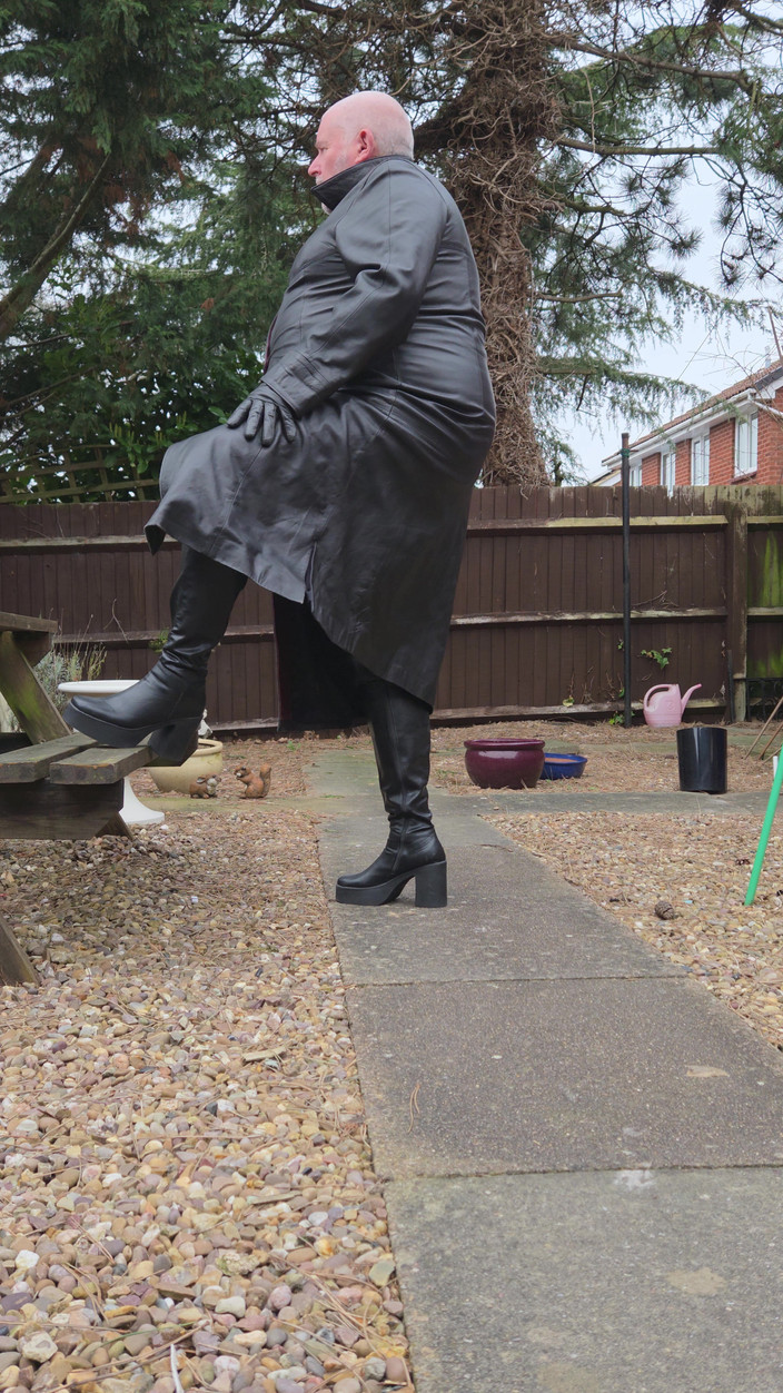 Leatherman63: Kot Leather Trench