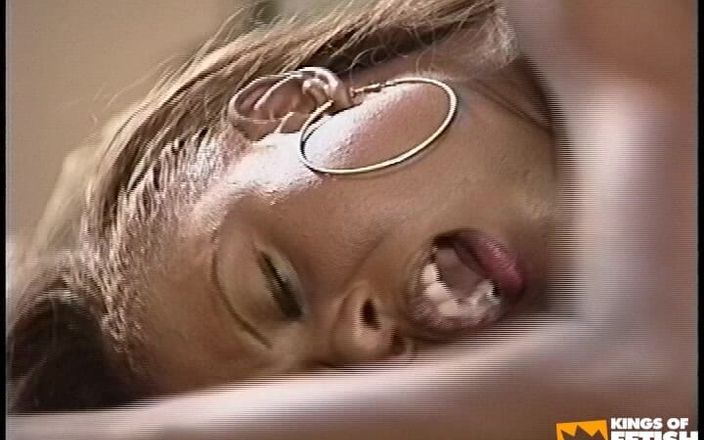 Kings Of Fetish: Blonde Ebony Gets Her Bush Drilled Deep by a White...
