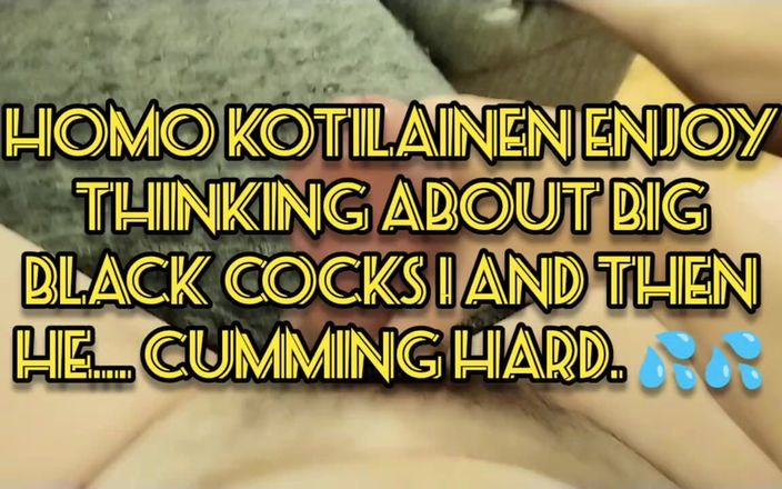 Homo Kotilainen: Homo kotilainen büyük eşcinsel orgazmın tadını çıkarıyor.