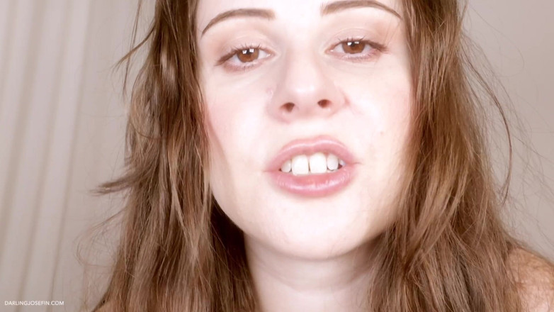 Darling Josefin: Pompe-toi la cervelle ! Entraînement paypig du loser gooner avec Ahegao...