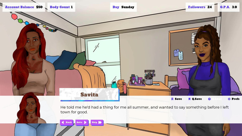 Dirty GamesXxX: College сraze: Savita, Indian desi girl goes to college ep.1
