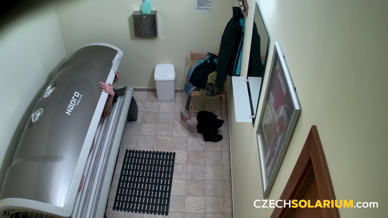 Czech Solarium: Czech Solarium 240: Young Woman’s Steamy Solarium Exploration