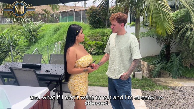 Nick Jowel: I Give a Punishment to the Peruvian Housewife Issane