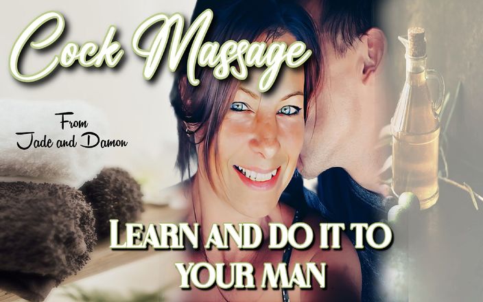 Jade and Damon sex passion: Massage de bite apprends et fais-le à ton homme