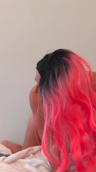 Extremamente quente trans dildo fodido e masturbando