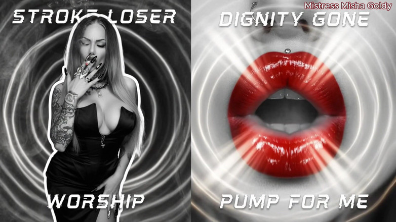 Goddess Misha Goldy: Rauche deine Schwäche weg