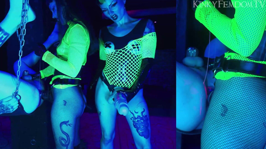 Uv Pegging and Fisting 1080p Ft Mistress Pozsoned Onirika Maz Morbid (Kinky Femdom TV)