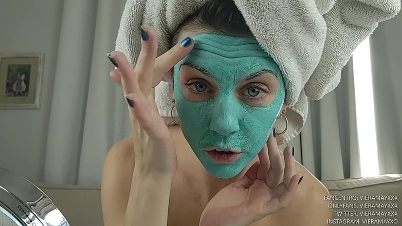 VieraMayXXX: Keine Make-up Spa Day doppelte gesichtsbesamungen