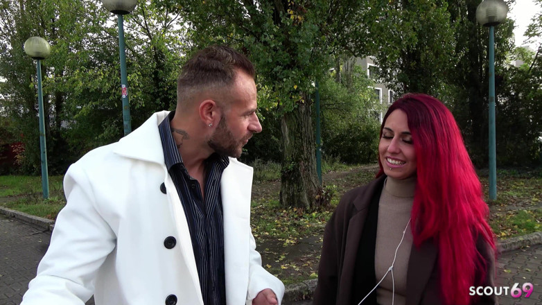 Scout69: Alemã ruiva peituda natural, menina Dani Luve seduz para foda...