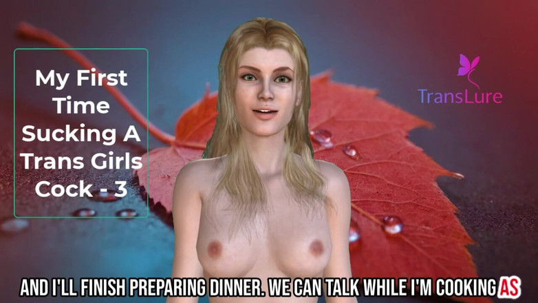 TransLure: My First Time Sucking a Trans Girls Cock Part 3