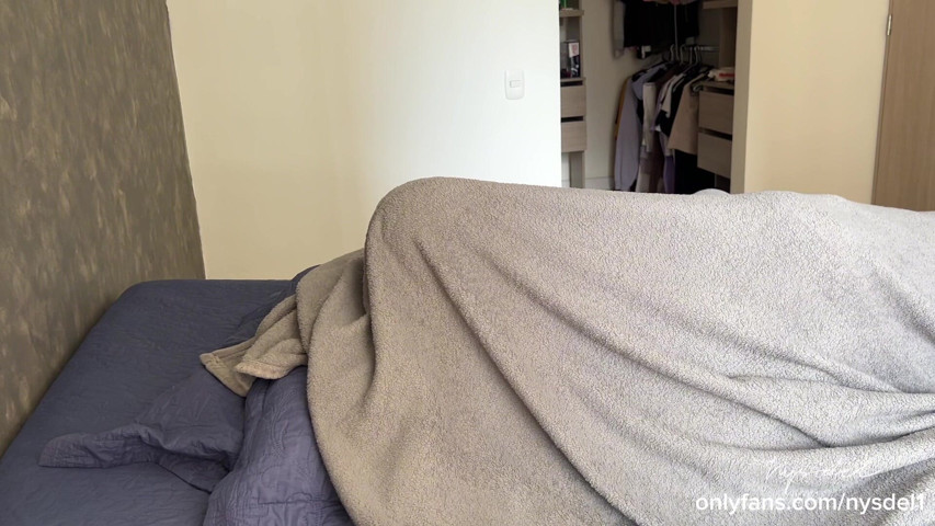 Casual and Neglected Food Under the Sheets -amateur Couple- Nysdel (Nysdel)