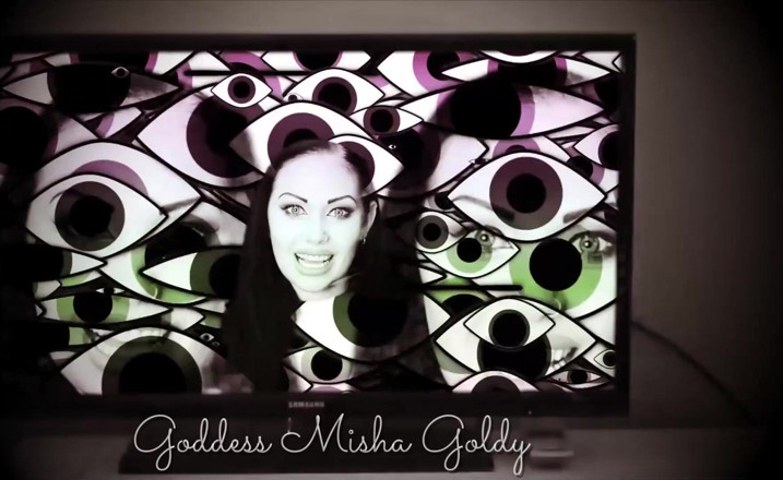 Goddess Misha Goldy: 한심한 외로운 저카홀릭에게 굴욕적인 JOI!
