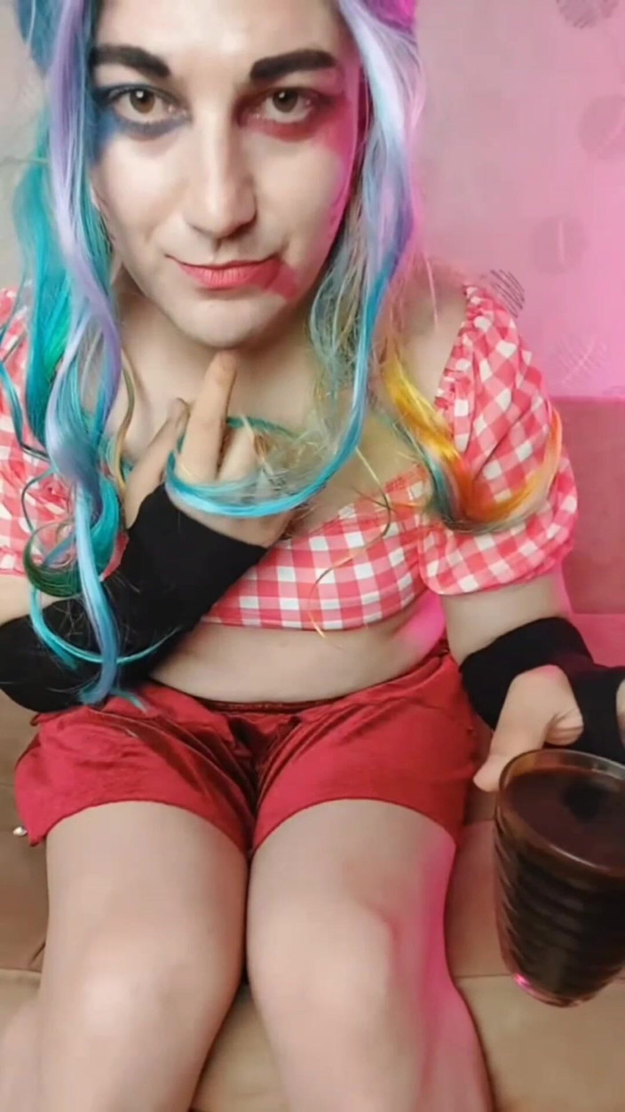 Kitty_Cross: Harley Quinn Femboy Seduction Secrets