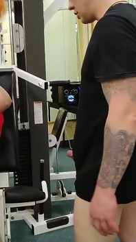 Curvy Mouse Fucked at the Gym