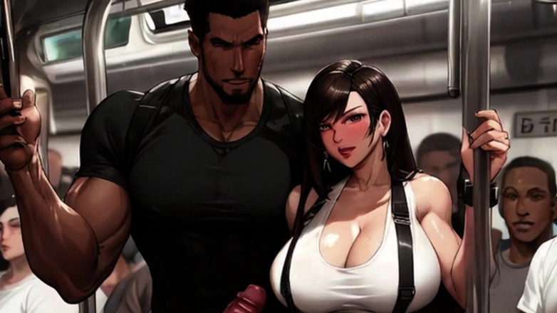Spicy Toons: Tifa Always Meets the Most Interesting People on the Midgar...