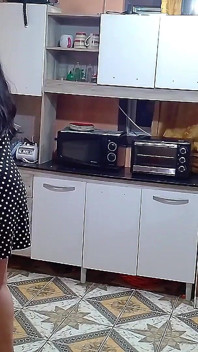 Movie Scene Between Pots and Pans Fucking in the Kitchen